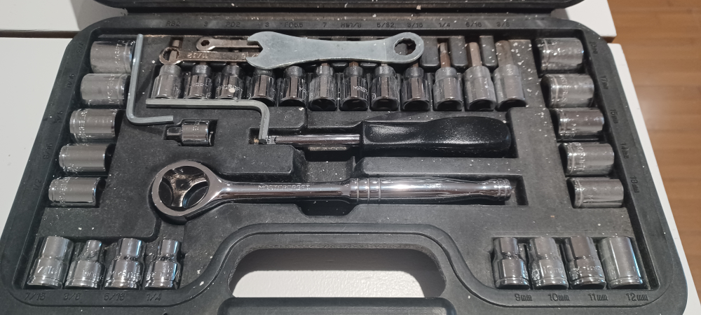 56 pce socket kit Master Craft - photo 2