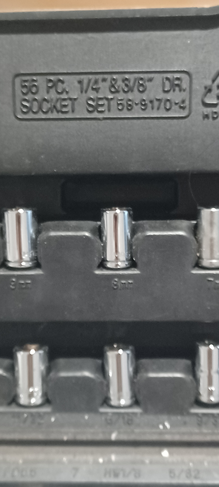 56 pce socket kit Master Craft - photo 4