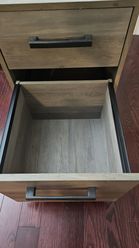 Two Drawer Mobile Filing Cabinet - photo 3