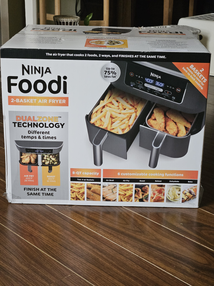 Ninja Foodi 2-Basket Air Fryer - photo 2