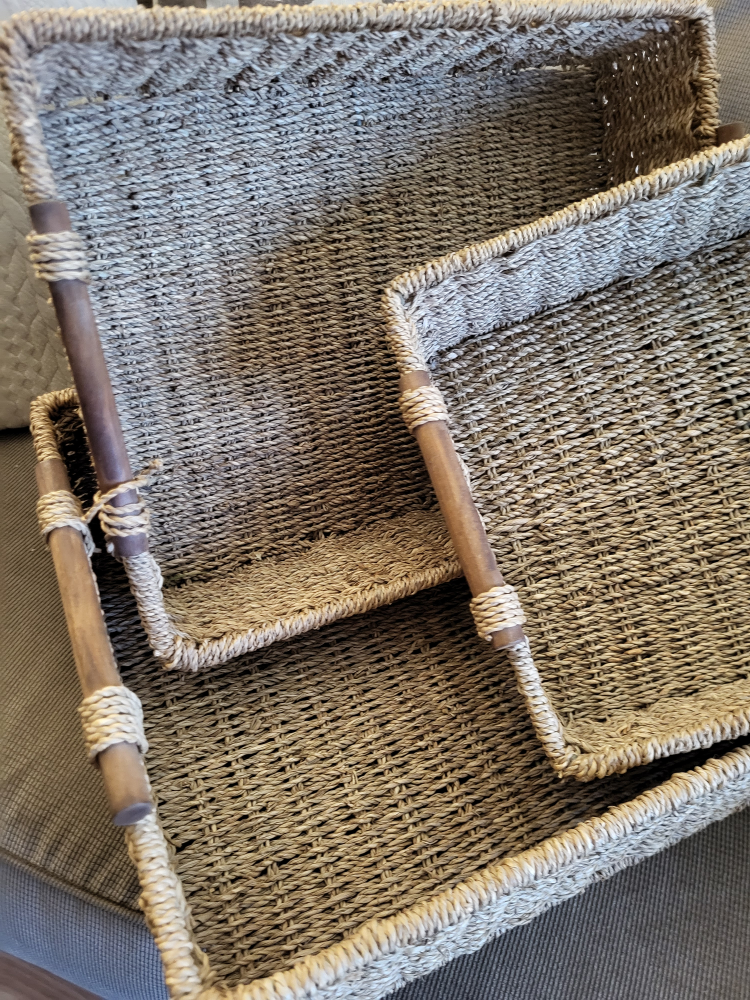 Set of 3 Woven Storage Baskets - photo 3