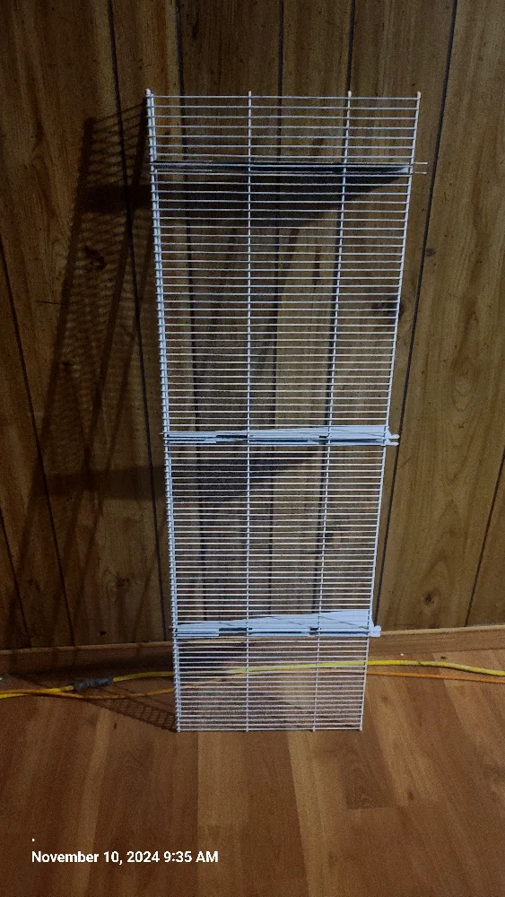 White Wire Shelving Unit (3) peace image indicator(2)