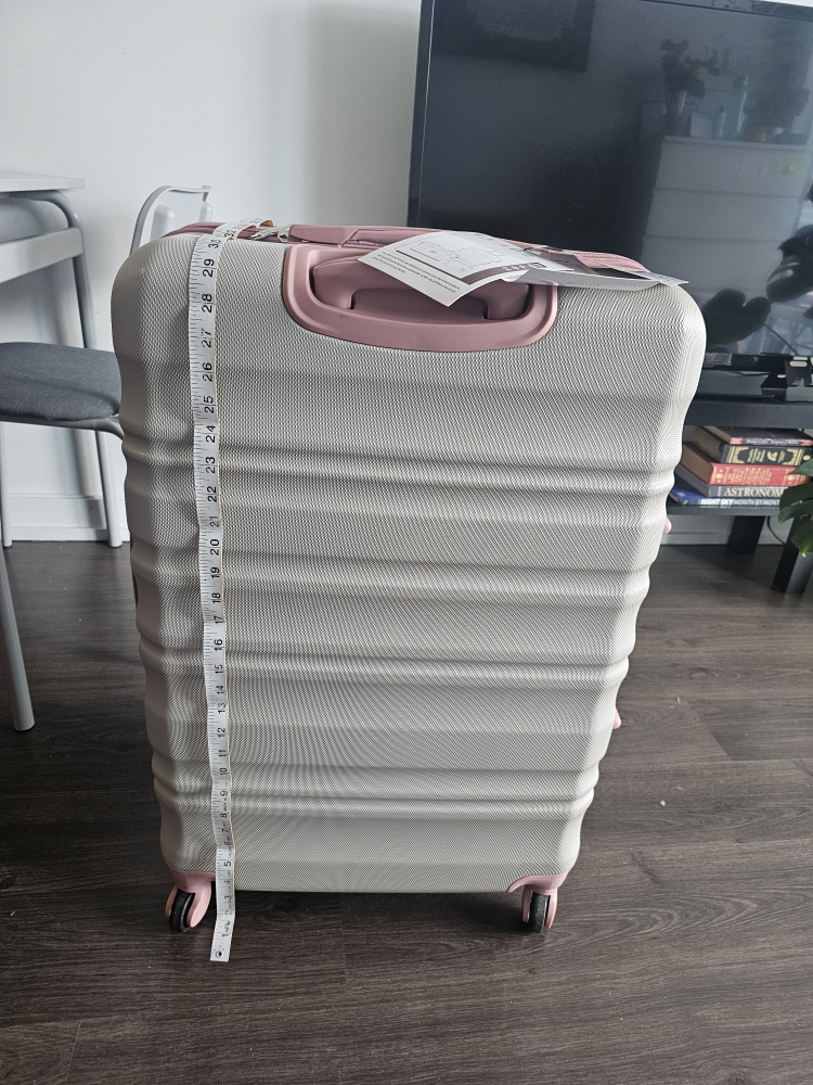 Three piece luggage set - new and unused