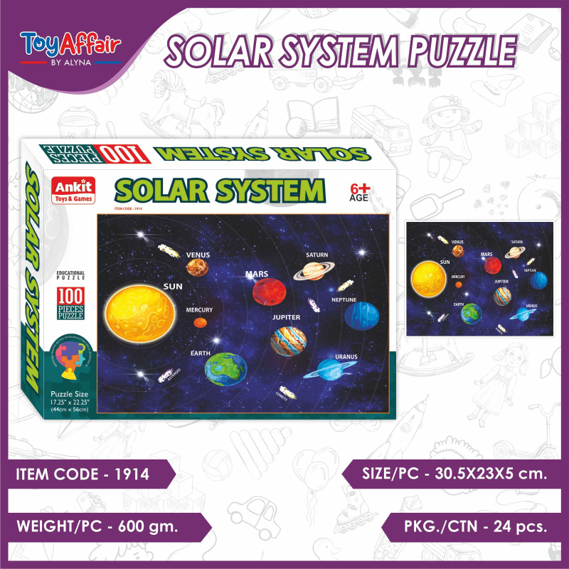 Ankit 100 Piece Educational Puzzle - Global Warming - photo 3
