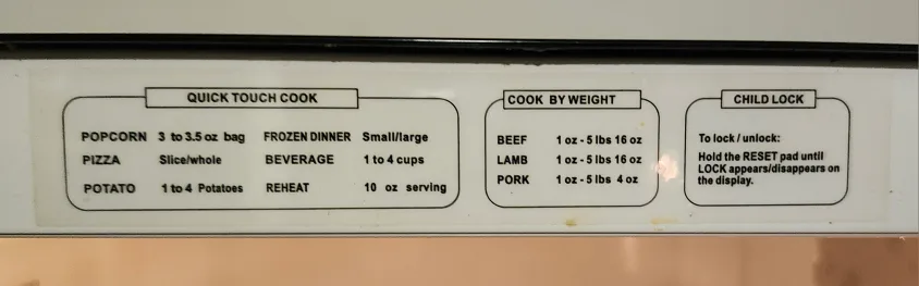 Good ol' Reliable microwave by RCA works great image indicator(3)