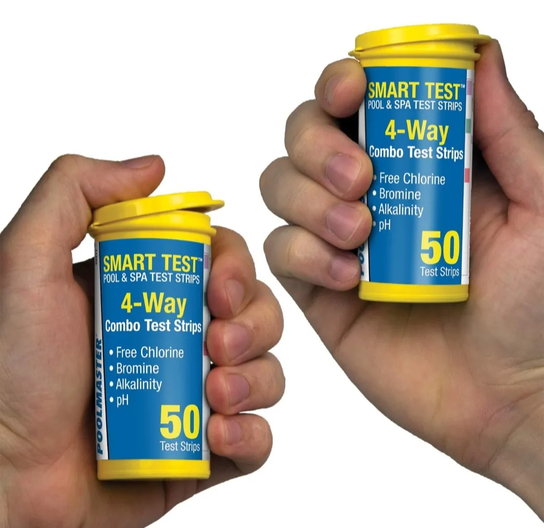 9 x Smart Test 4-Way Pool and Spa Test Strips - 50ct image indicator(4)