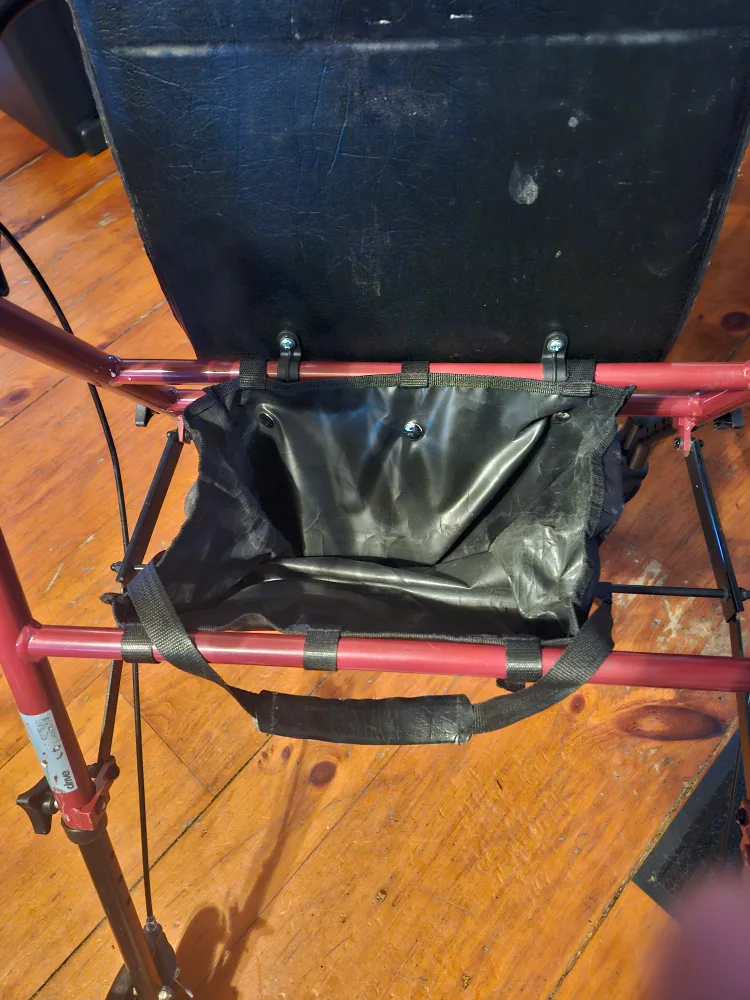 # Freestyle Drive Medical Folding Walker with Seat and Basket image indicator(4)