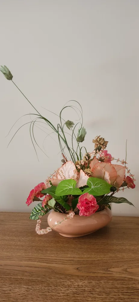 Artificial Flower Arrangement🧡 image indicator(2)