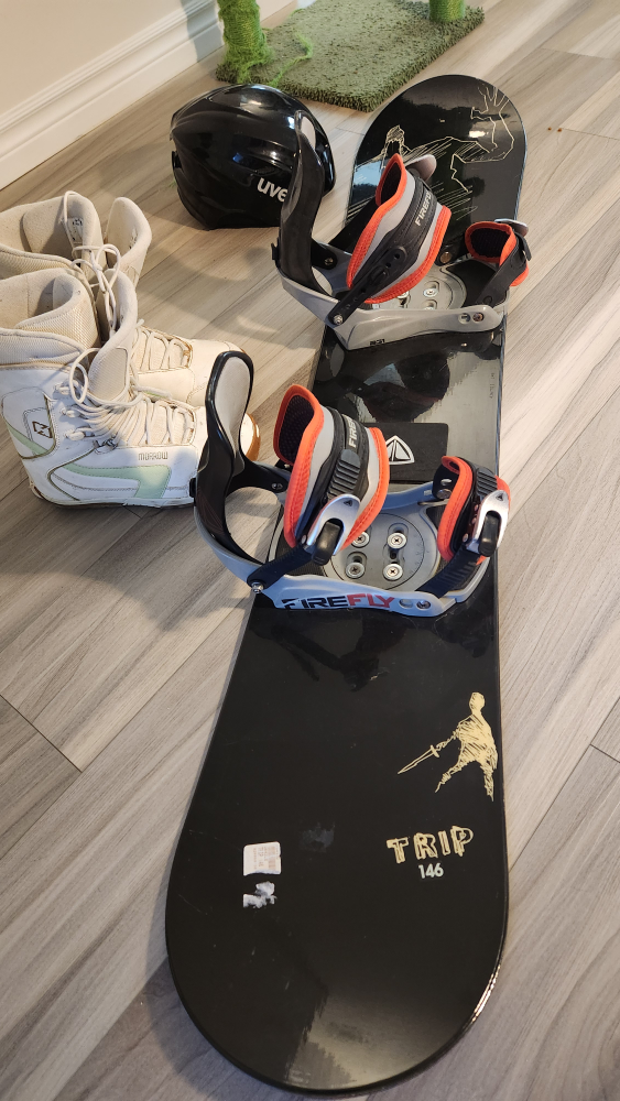Snowboard Package - Morrow Boots, Firefly Bindings, Trip Board - photo 3