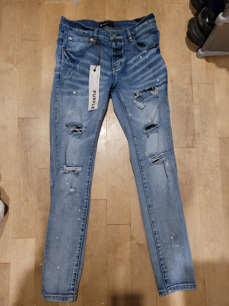 Purple Brand Distressed Jeans