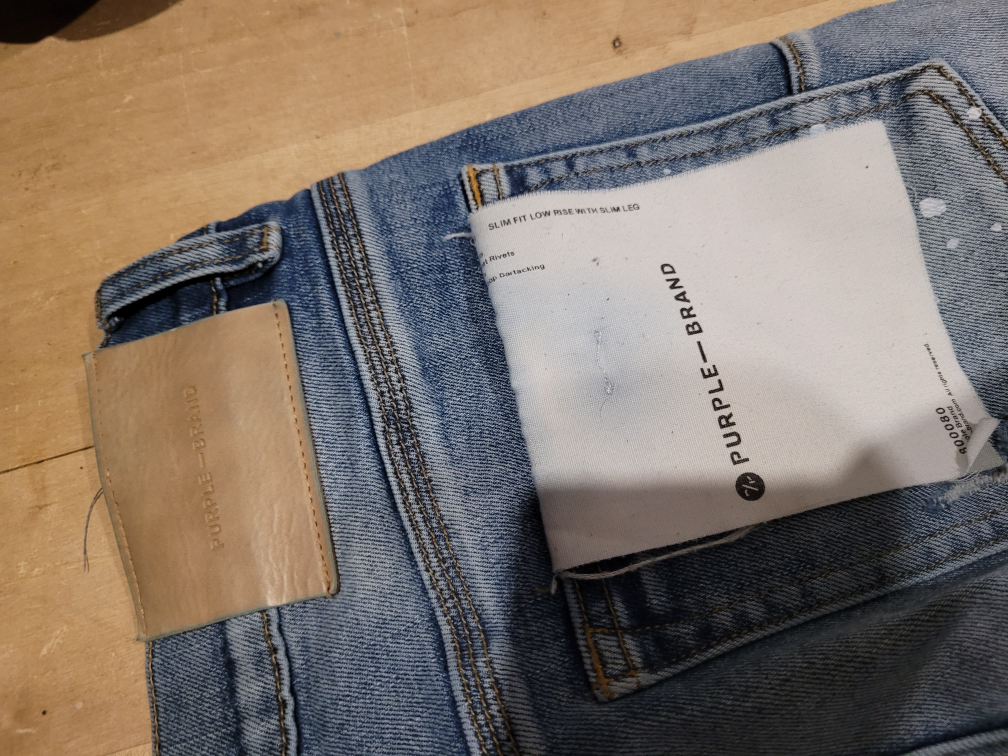 Purple Brand Distressed Jeans - photo 3