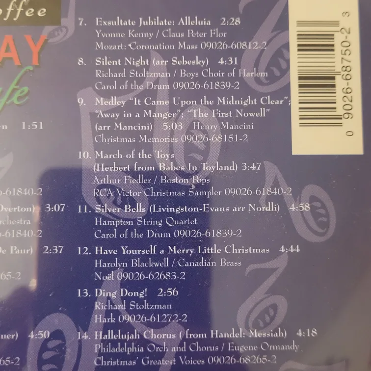 Timothy's World Coffee Holiday Cafe CD image indicator(3)