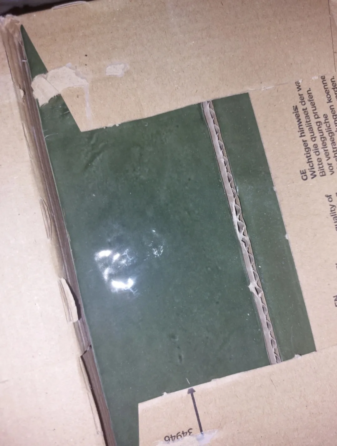 Equipe La Riviera Botanical Green Tiles NIB image indicator(4)