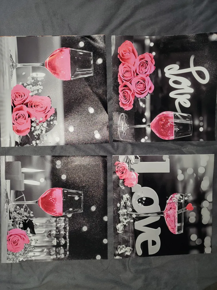 Love Wine Canvas Wall Art thumbnail