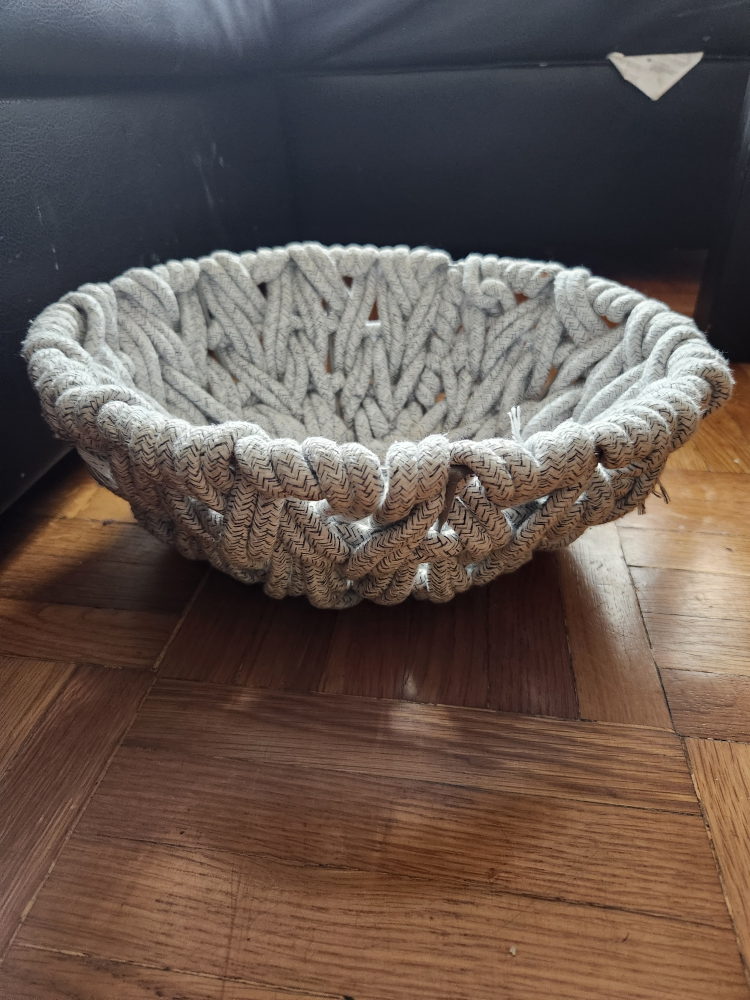 Woven Rope Decorative Bowl