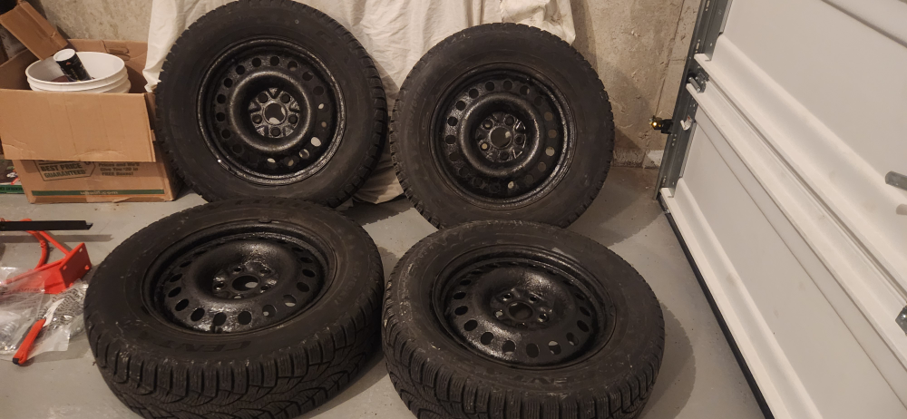 Set of 4 Winter Tires and Rims