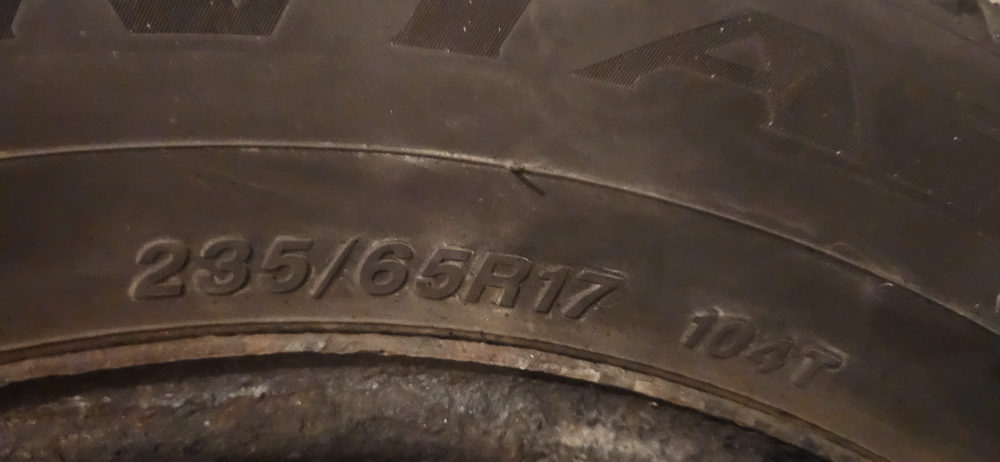 Set of 4 Winter Tires and Rims - photo 2