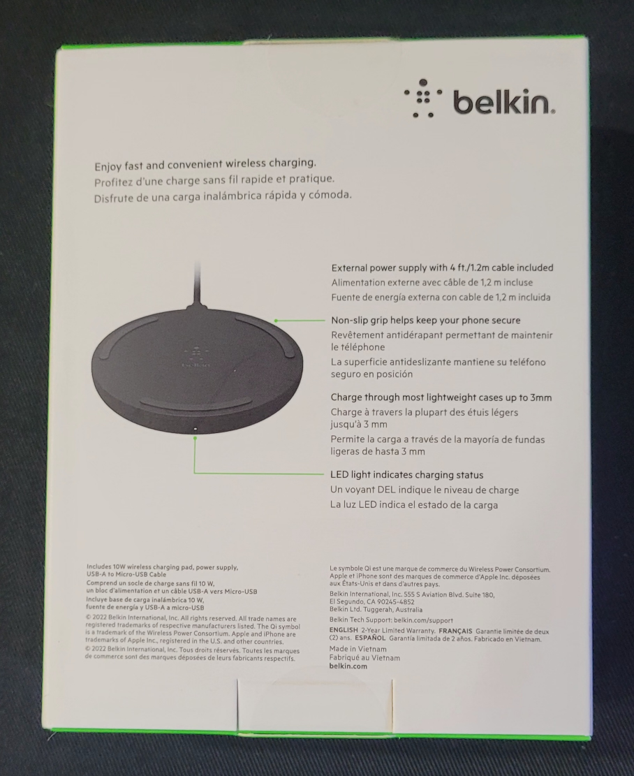 Belkin Boost Charge Wireless Charging Pad 10W - photo 3