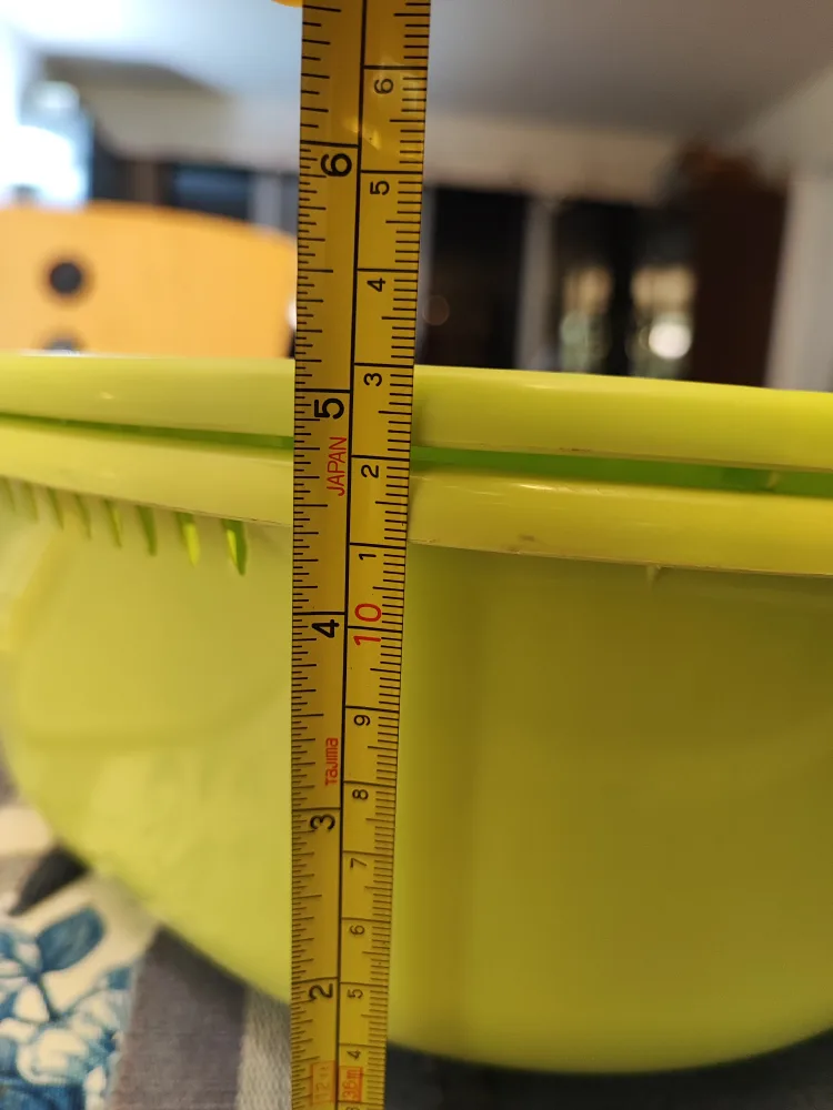 🆕 Green Plastic Colander image indicator(6)