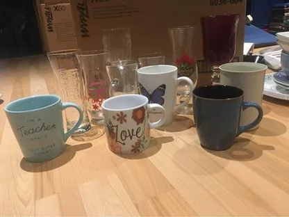 Assortment of Mugs and Glasses image indicator(7)