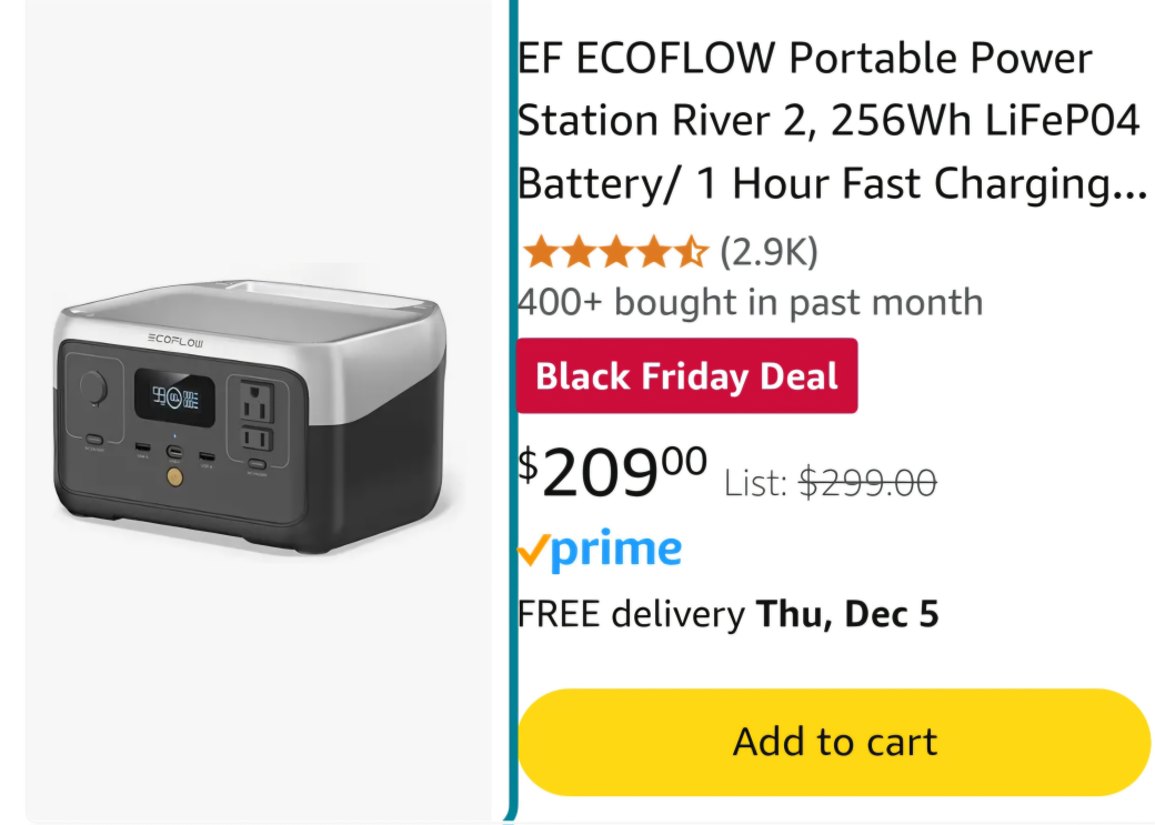 EcoFlow River 2 Portable Power Station