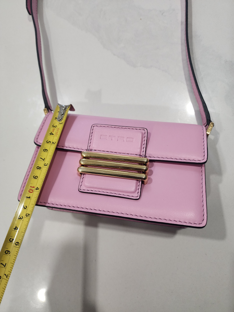 ETRO Pink Leather Crossbody Bag - photo 3