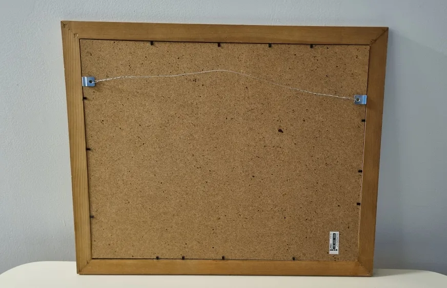 IKEA Framed Black and White Boat Print image indicator(3)