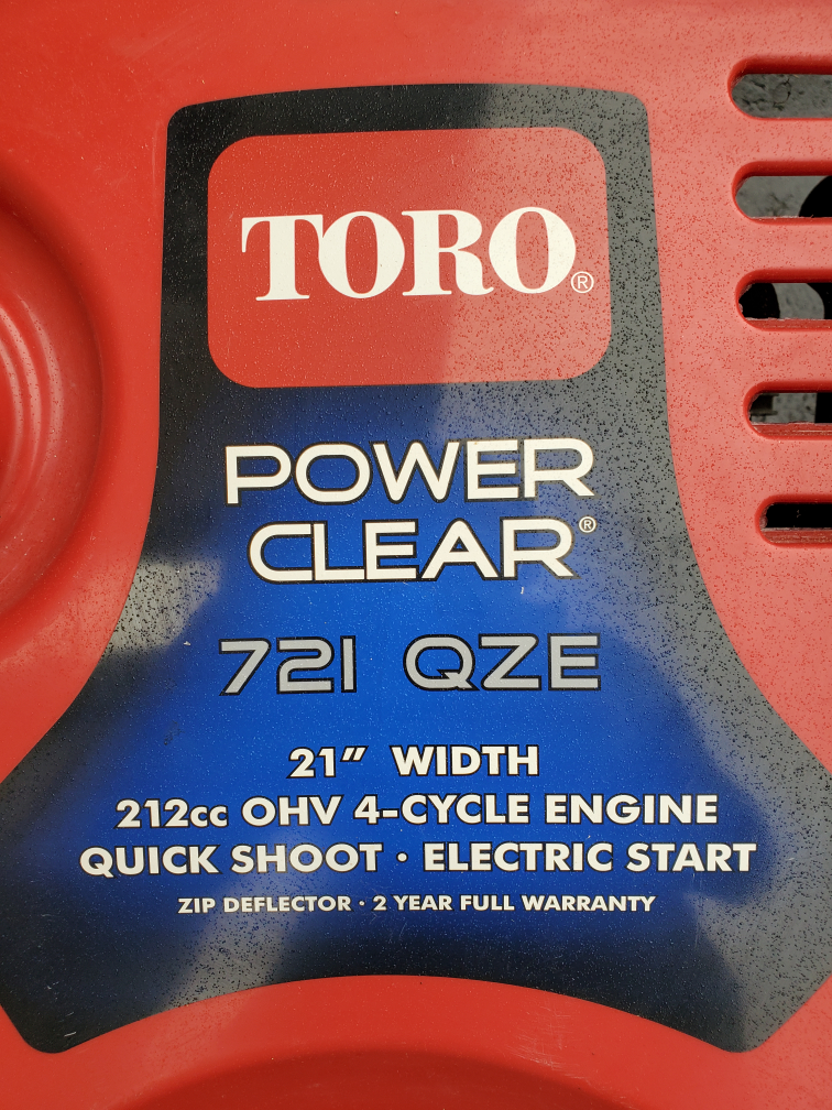 Toro Power Clear 721 QZE Snow Blower - photo 2
