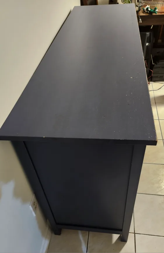 Lovingly used ikea HEMNES solid wood 8 drawer dresser image indicator(4)