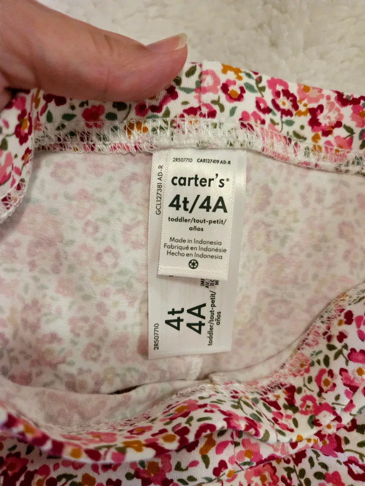 Carter's Toddler Leggings 4T image indicator(2)