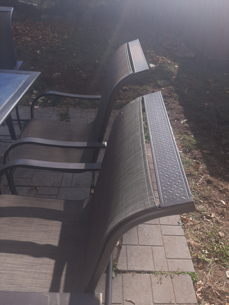 6-Piece Patio Set with Glass Top Table - photo 4