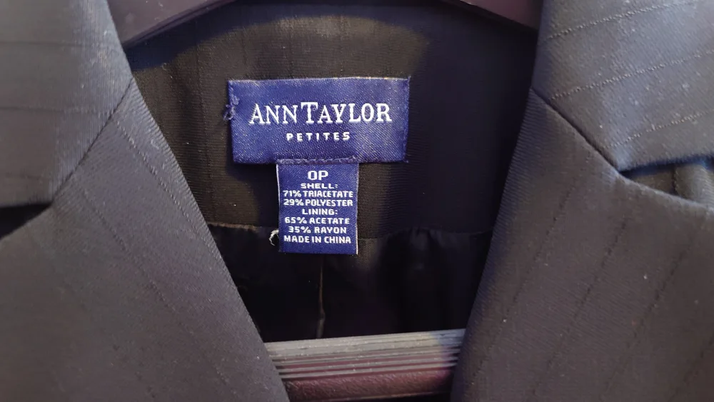 Ann Taylor Petite Black Blazer image indicator(3)