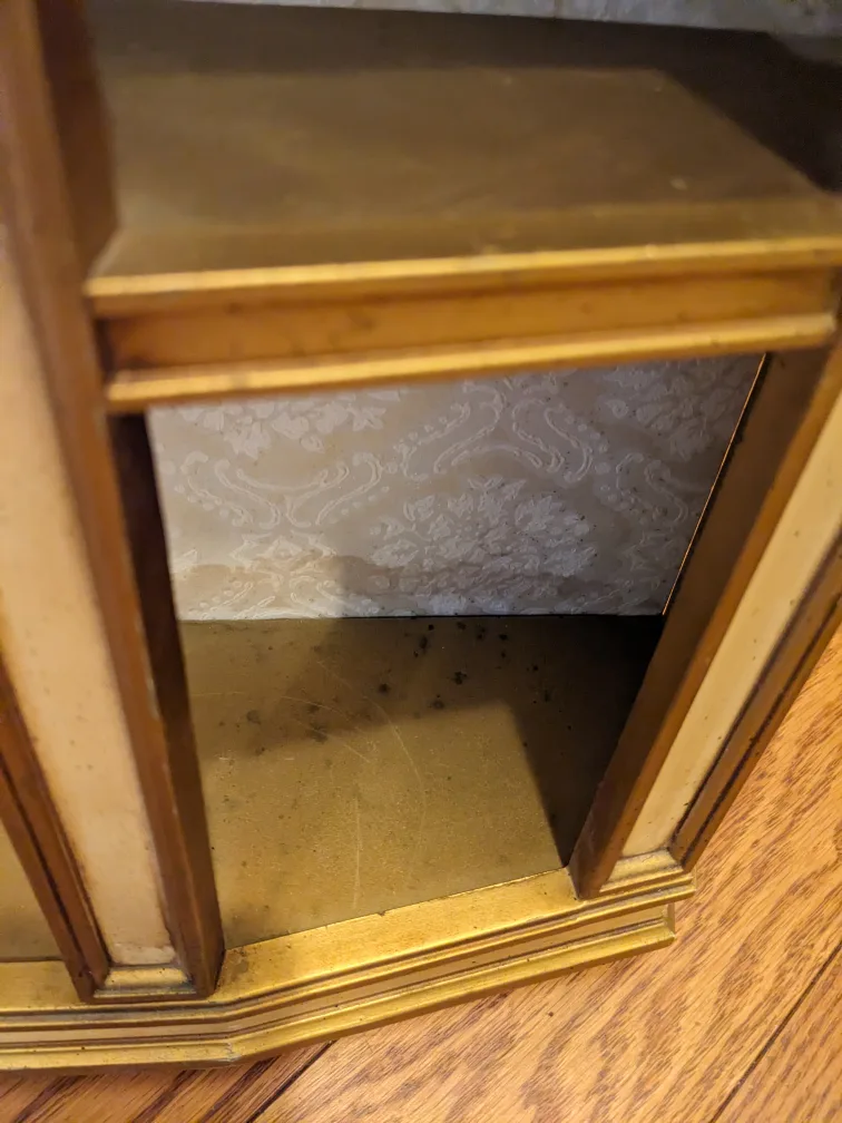 Vintage Gold Wall Shelf image indicator(2)