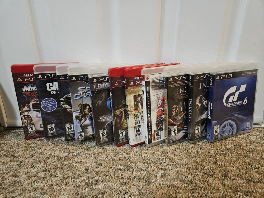 PS3 Games Bundle - 12 Games