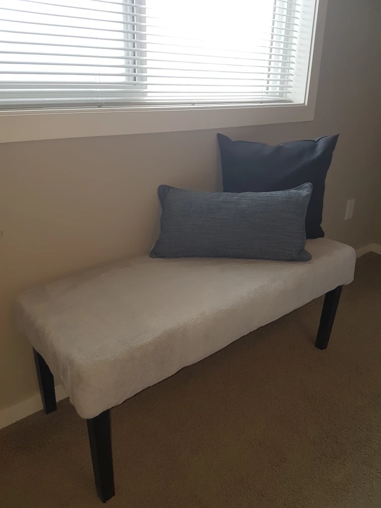 Grey Bench Seat