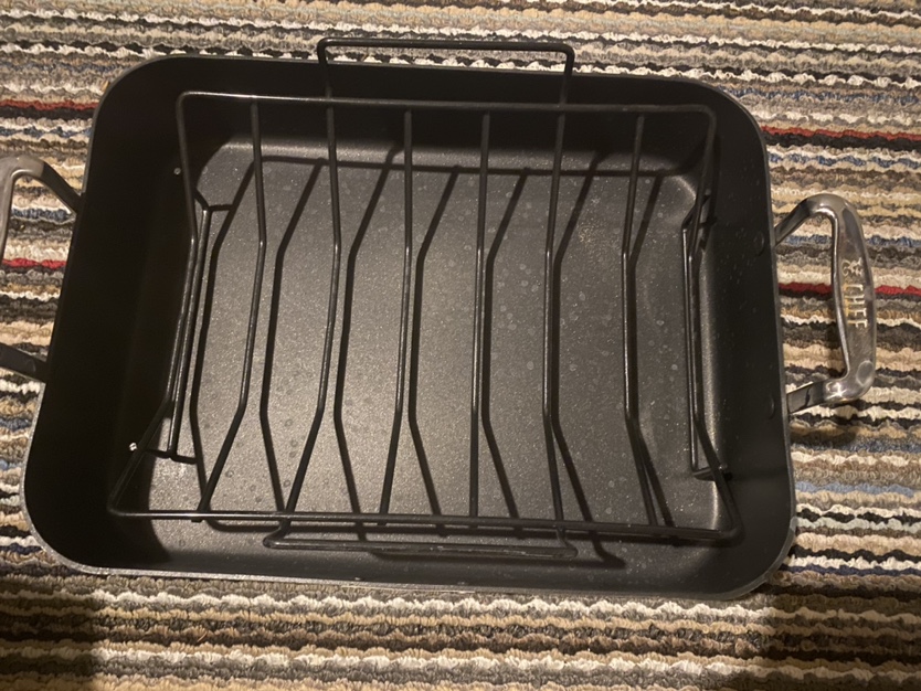 Epicure Roasting Pan with Rack - photo 2