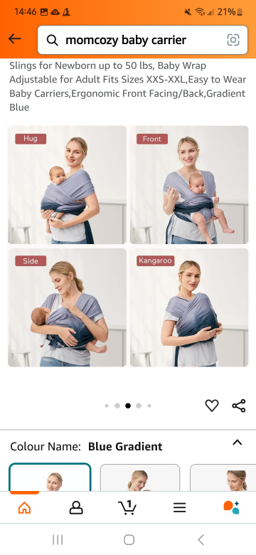 Baby Wrap Carrier - photo 2