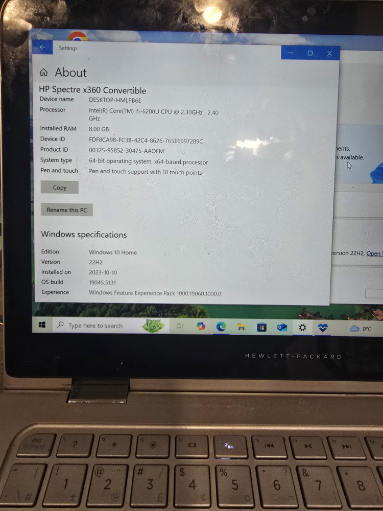 HP Spectre x360 Convertible Laptop - photo 3