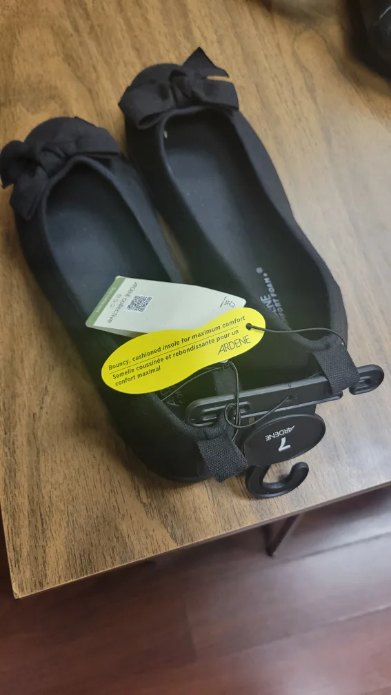 ARDENE Black Bow Flats image indicator(2)