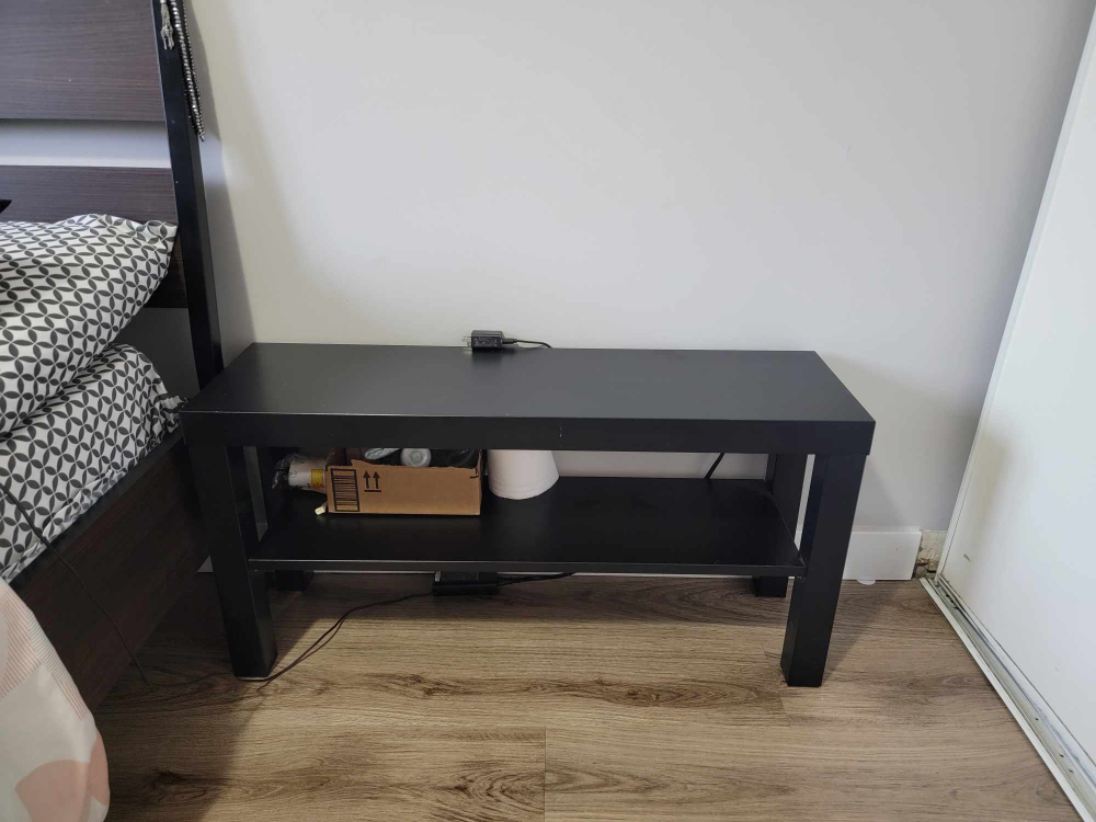 Black End Table