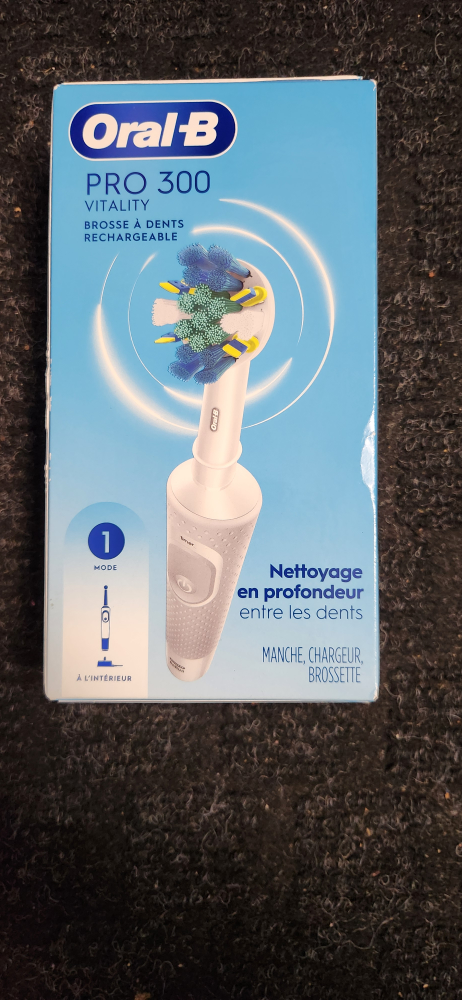 In Box Oral-B Pro 300 Vitality Electric Toothbrush