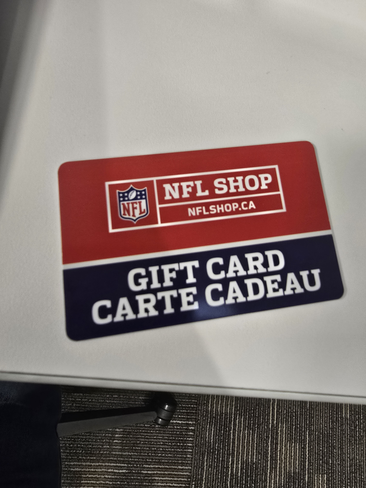 $100 NFL Shop Gift Card