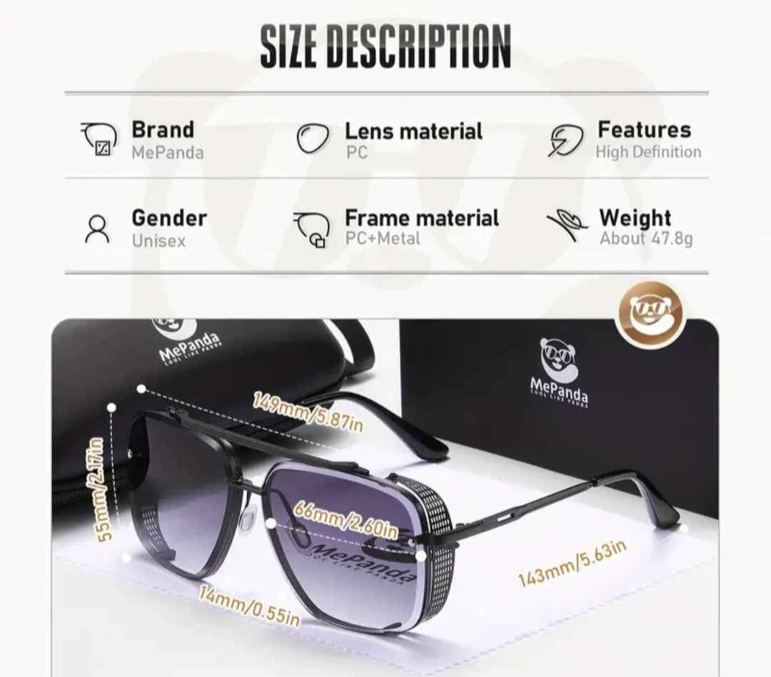 Double bridge Sunglasses unisex - photo 2