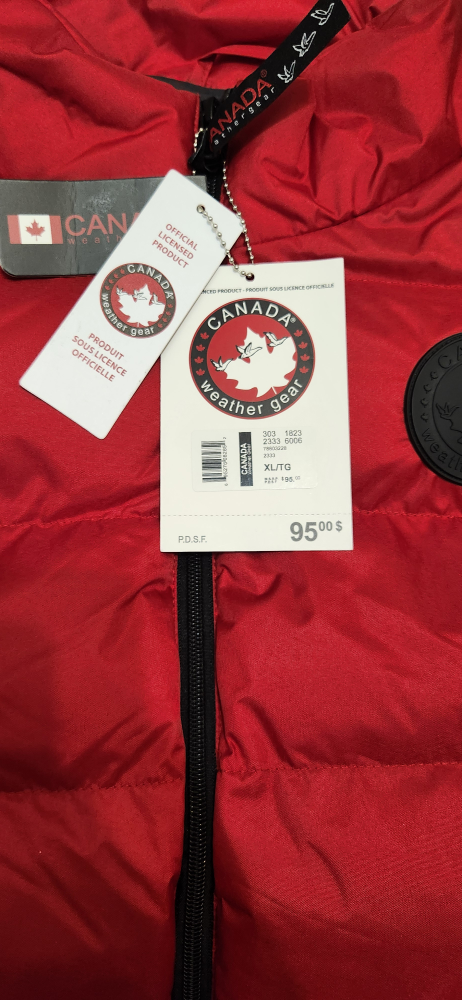 Canada Weather Gear Red Puffer Vest - photo 2