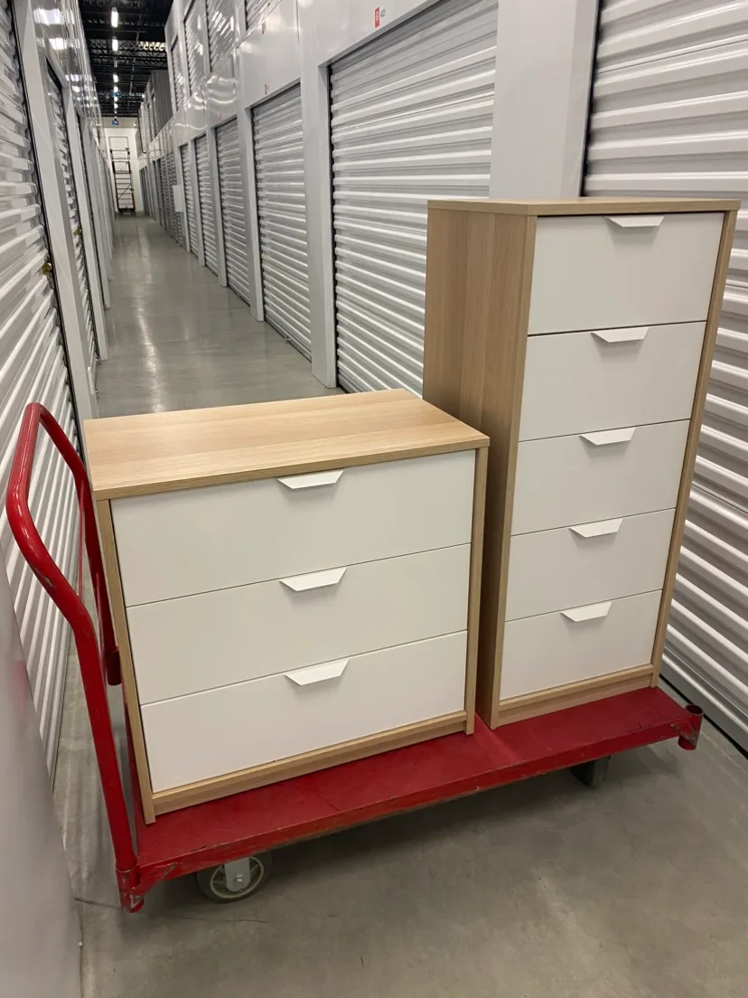 Can deliver—2 Askvoll dressers—$175 EACH.