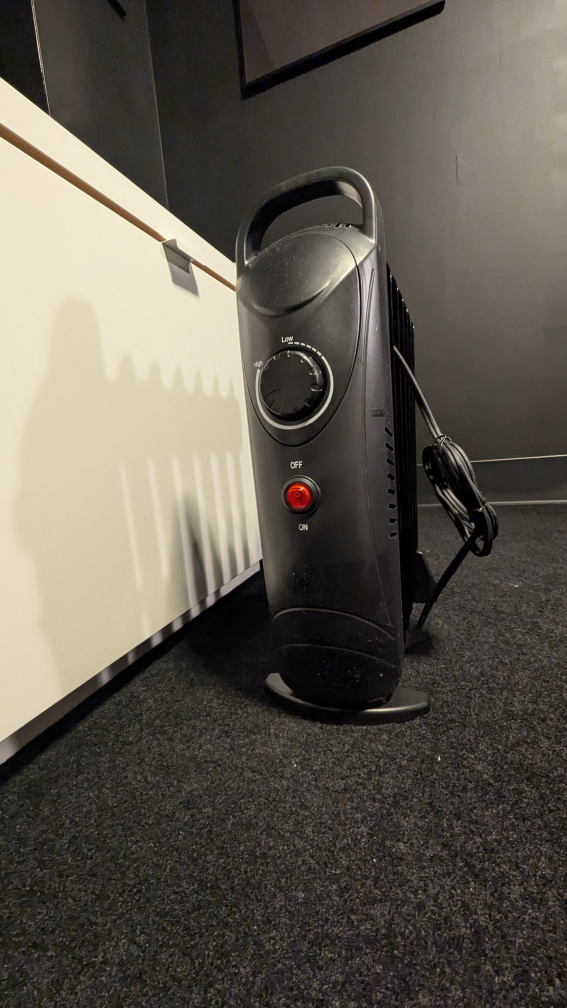 Small Electric Heater 🧡
