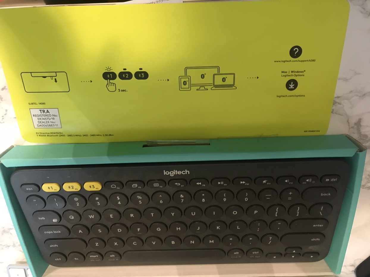 Logitech K380 Multi-Device Bluetooth Keyboard - photo 2