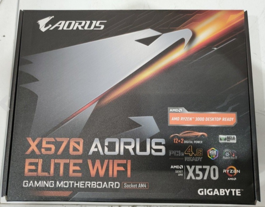 GIGABYTE X570 AORUS ELITE WIFI MOTHERBOARD - photo 2