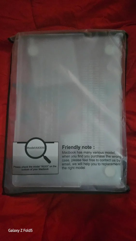 Hard Plastic Case for Macbook image indicator(2)