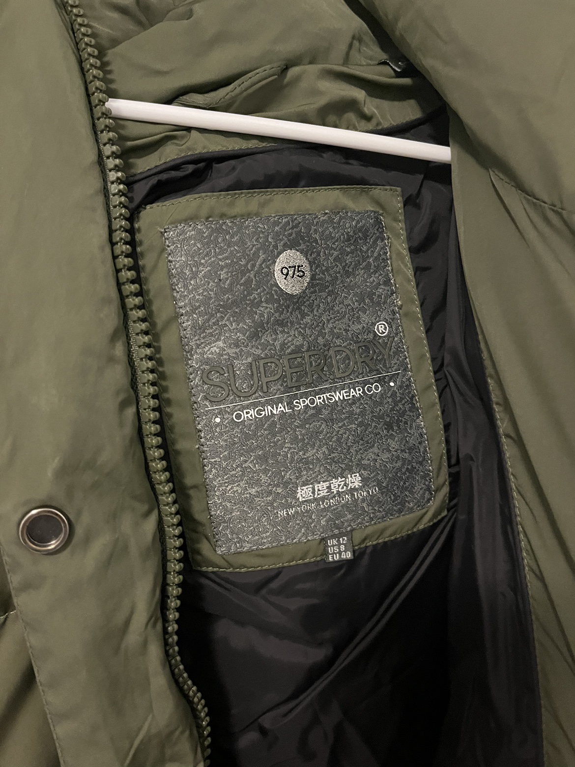 Superdry Parka M size Army Green - photo 2